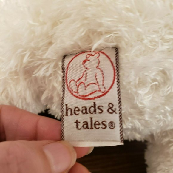 Gund Toys Gund Heads And Tales Snowman Plush Christmas White Red